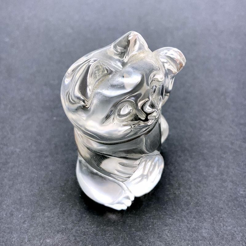 専用です♡新作　水晶猫招きブレス Amazon.co.jp: 招き猫 水晶 風水 クリスタル 猫 ミニチュア
