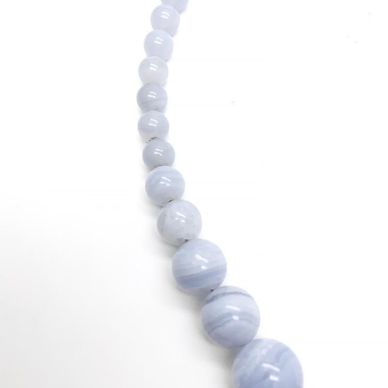 ブルーレースアゲート ネックレス 】 | めのうの店川島【公式通販