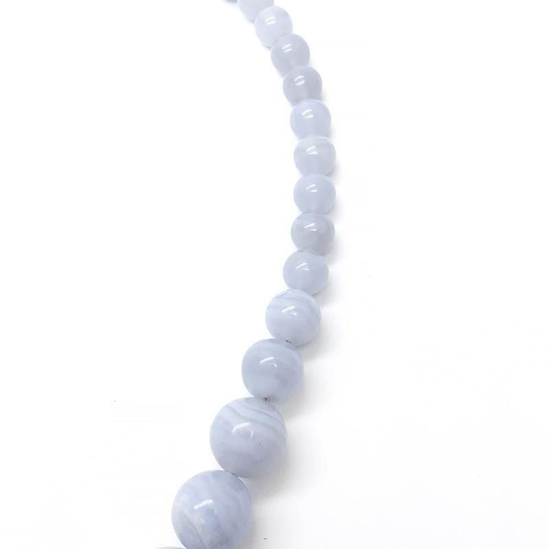 ブルーレースアゲート ネックレス 】 | めのうの店川島【公式通販