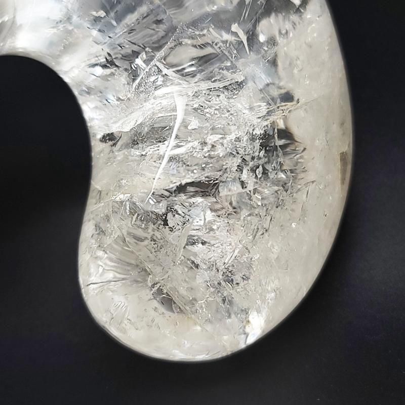 橘*縁様 水晶玉 美品 100mm 1462ｇ 橘*縁様 水晶玉 美品 100mm 1462g 橘*縁様 水晶玉