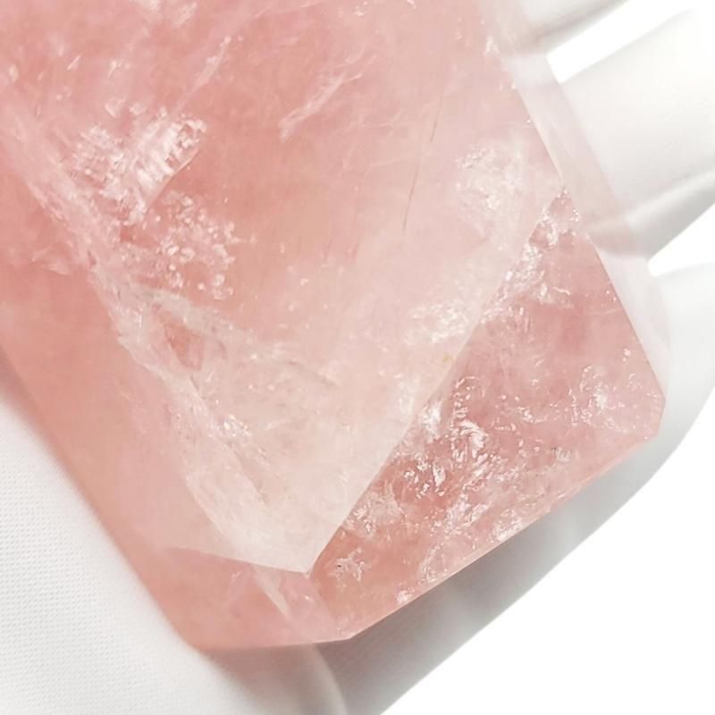 ローズクォーツ　クリスタル　ポイント13 ローズクォーツ ポイント 】 | めのうの店川島【公式通販】創業