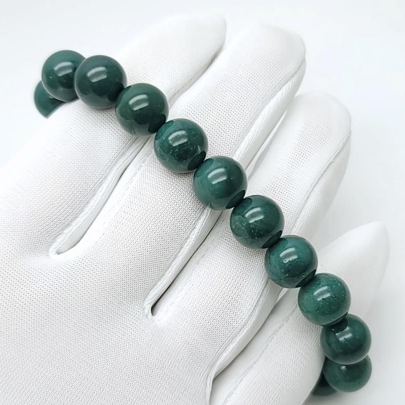 出雲石/碧玉 ブレスレット AA 10mm玉 】 | めのうの店川島【公式通販