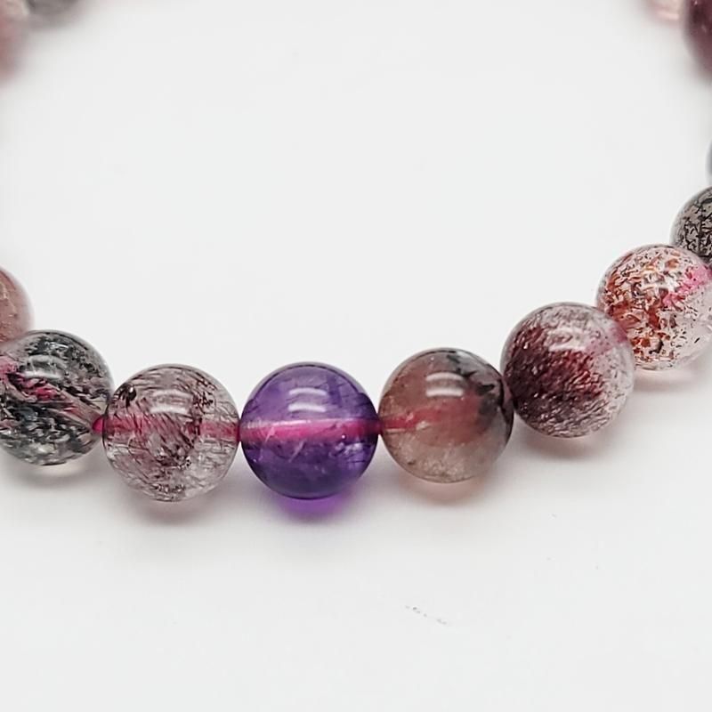 スーパーセブン貔貅 AAAAA級クローズドスーパーセブン ブレスレット11.5mm 現物販売【高級