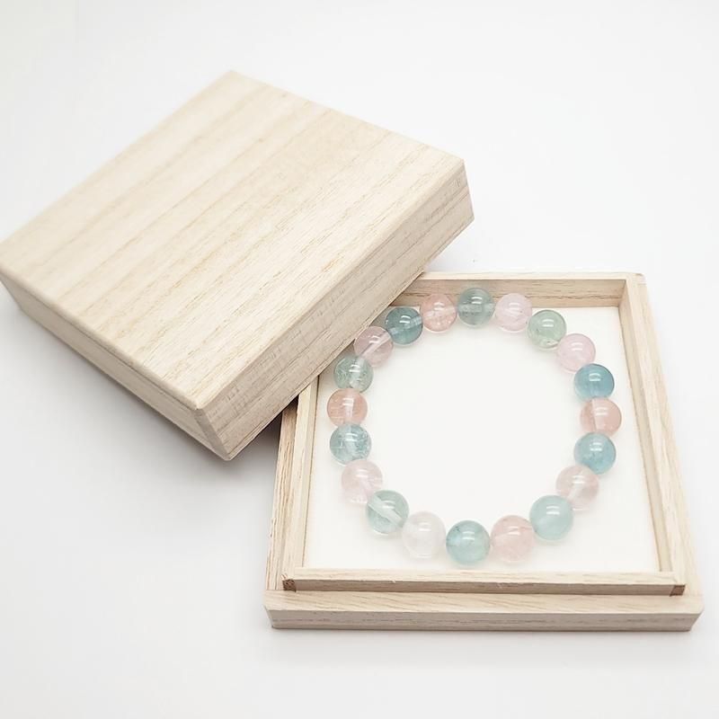 アクアマリン モルガナイト ブレスレット 10mm玉 】 | めのうの店川島