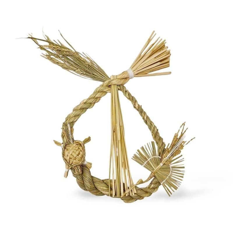 正月飾り 藁細工 鶴亀注連縄 】| めのうの店川島【公式通販】創業明治10年