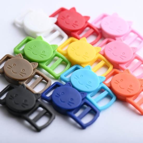 猫の安全バックル プラスチック製 10個 セーフティバックル 首輪 Materia スナップボタンとアクセサリーパーツのお店