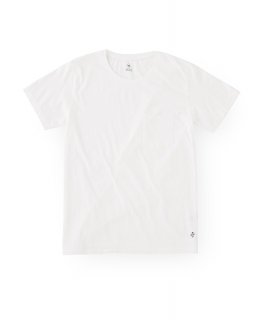 Cadet C/N Pocket Tee / WHITE