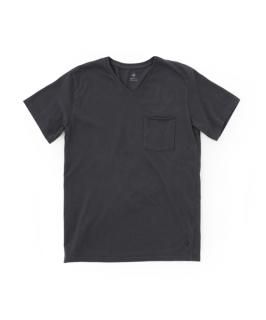 Cadet V/N Pocket Tee / CHARCOAL