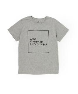 Cadet C/N Promotion Tee / HEATHER GRAY