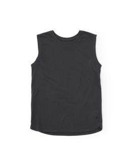Cadet Sleeveless Tee / CHARCOAL