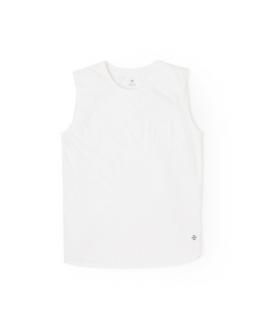 Cadet Sleeveless Pocket Tee / WHITE