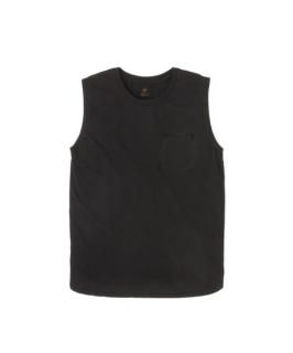 Cadet Sleeveless Pocket Tee / BLACK