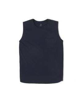 Cadet Sleeveless Pocket Tee / NAVY