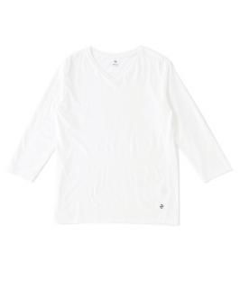 Cadet V/N 3-Q-S Tee / WHITE