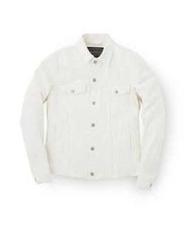 B.C. Stretch Denim Jacket / WHITE