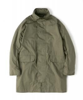 Water-repellent Military Coat / OLIVE