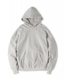 Overdyed Hooded Sweatshirt / HEATHER GRAY
