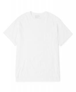 Easy Fit Slit Pocket Tee / WHITE