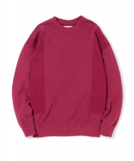 Overdyed Military Sweatshirt / WINE