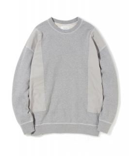 Overdyed Military Sweatshirt /  HEATHER GRAY