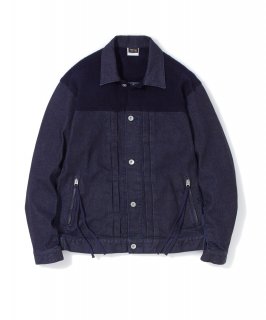 Updated Cordura Denim Stretch Jacket / INDIGO