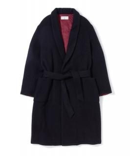 Easy Fit Wool Gown / BLACK