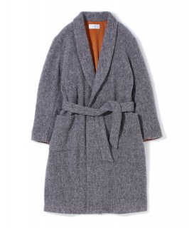 Easy Fit Wool Gown /  GRAY