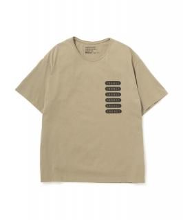 Easy Fit 6-Logo Tee /  KHAKI BEIGE