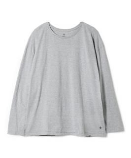Cadet Easy Fit L-S Tee / HEATHER GRAY