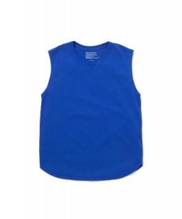Easy Fit V-Gusset Sleeveless Tee / BLUE