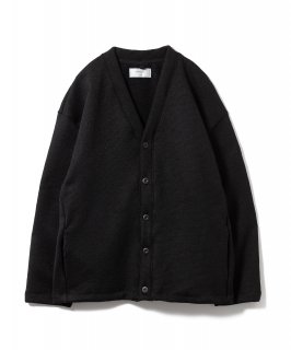 Premium Jersey Cardigan / BLACK