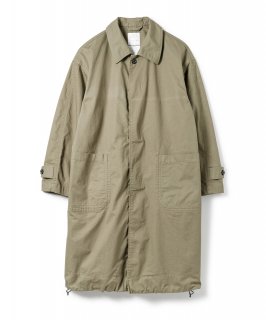 Military Soutien Collar Coat / OLIVE