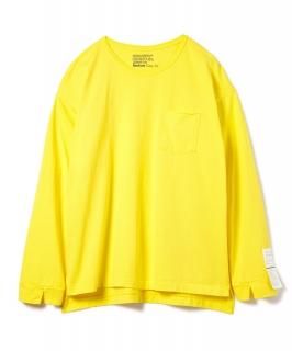 Side Slit Pocket L/S Tee / YELLOW