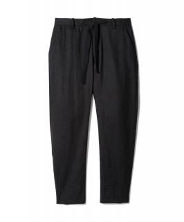 Easy Linen Pants - Easy Fit Tapered / BLACK