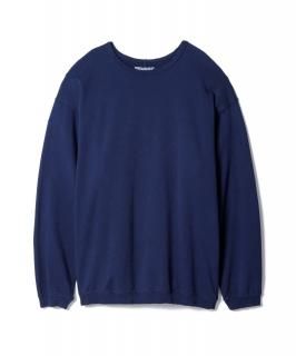 Light Weight Damaged Sweatshirt /  NAVY