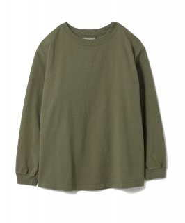 Deep Rib L-S Tee /  OLIVE