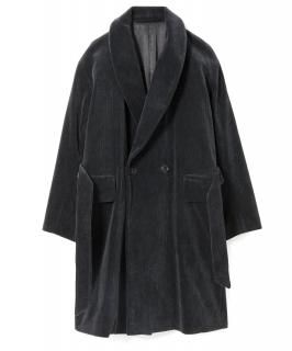 Corduroy Gown / BLACK
