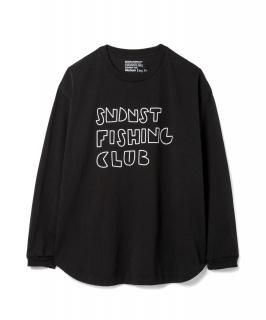 Fishing Club L-S Tee / BLACK