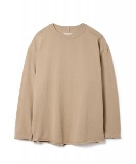 Side Slit L-S Tee / SAND