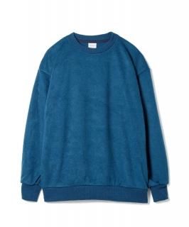 Shaggy Knit Top / DEEP BLUE