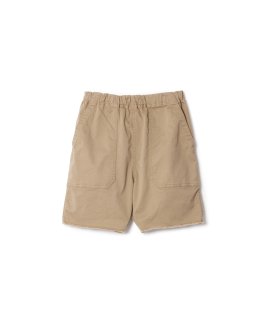 B.C. Chino Stretch Baker Easy Shorts / KHAKI BEIGE