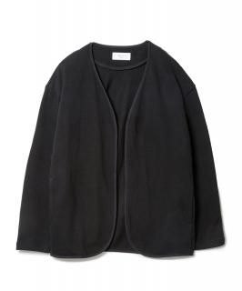 Spain Pima Inner Cardigan / BLACK