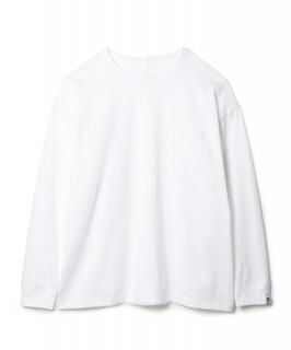 VIBTEX Pocket L-S Tee / WHITE