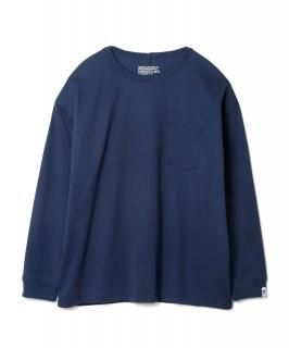 VIBTEX Pocket L-S Tee / NAVY