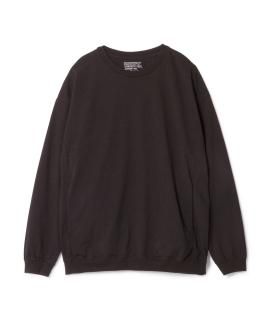 Rib Pocket L-S Tee / BLACK