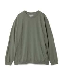 Rib Pocket L-S Tee / OLIVE