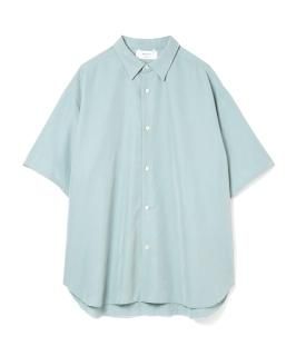 Rayon Draped S/S Shirt /  PASTEL GREEN