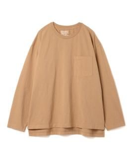 Slit Pokcet L-S Tee / MOCHA