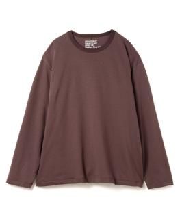 Inlay Seam Pocket L-S Tee / BURGUNDY