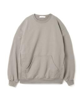 Double Pocket Sweatshirt / STONE GRAY